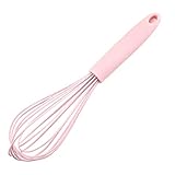 SouiWuzi Silikon-Ei-Schneebesen Nicht-Stick-Handheld-Ballon-Eier-Rührer-Schlägermilch-Milch.