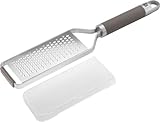 ZWILLING Pro Reibe mit Zwei-Wege-Reibtechnologie, rostfreier Edelstahl, Schutzhülle, feine Reibefläche für Parmesan, Muskatnuss, Käse, Knoblauch 34 cm