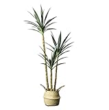 Künstliche Pflanzen, großer künstlicher Baum mit Topf, Feaux-Pflanzen für Zuhause, Büro, Kunstbaum, Innen- und Außenbereich, Heimbüro, Gartendekoration (Größe: 163 cm)