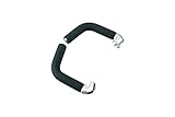 Ergotec Unisex – Erwachsene Bar-ends Touring-l / Aluminum Al6061-t6 Mit Soft-griffüberzug Bar Ends, Schwarz, 322 G EU