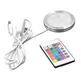 Generisch Einbaustrahler | 5V LED Einbauleuchten,Ultradünne RGB Beleuchtung Energieeffizient Für Garten Badezimmer Schlafzimmer Terrasse Dekoration