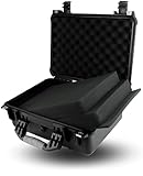 Fotokoffer Mit Schaumstoff Universalkoffer Foto Koffer Mit Würfelschaum Transportkoffer Pistolenkoffer mit Schaum Kunststoff Kamerakoffer Klein und Groß Wasserdicht (41x30x18cm)