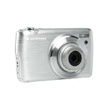 AGFA Photo Realishot DC8200 - Kompaktkamera, 18MP, Full HD Video, 2,7'' LCD-Bildschirm, 8-facher optischer Zoom, Lithium-Batterie und 16GB SD-Karte - Silber
