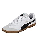 PUMA Unisex King 21 It Soccer Shoe, White Black Gum, 46 EU
