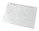 BFP Schiedsrichter Quittungsblock mit Kontrollabschnitt - 40 Blatt pro Block