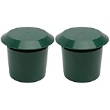 FUNOMOCYA 2 Stück Schneckenfalle aus Kunststoff Praktischer Schneckenkäfig mit Deckel für Balkon und Gemüsegarten Wiederverwendbar und Hygienisch