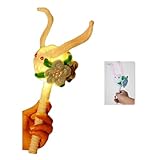 Jiqoe Tragbare chinesische Lampe, Kaninchen-LED-Nachtlicht, ideal für Innen- und Außendekorationen, chinesische Lampen, breite Anwendung