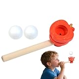 Baoqifong Schwebende Blasrohr Kugeln - Blasspielzeug Schwebe Bälle | Sanftes Ergonomisches Spielerisches Kinderparty Zubehör für Geburtstage Kindertag und Thanksgiving