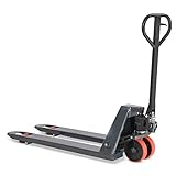 Handhubwagen | Hubwagen Tragkraft 2.500 kg | Gabellänge 1.150 mm | Gabel-Tragbreite 540 mm | Gabelhubwagen | Palettenhubwagen | Lenkrad/Gabelrolle aus robustem Polyurethan | Einfach-Gabelrollen