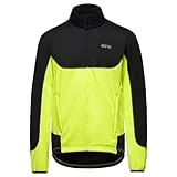 GOREWEAR C5 GORE® WINDSTOPPER® Thermo Trail Jacke, Black/Neon Yellow, XL