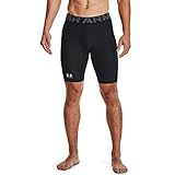 Under Armour Herren UA HG Armour Lng Shorts, leichte kurze Sporthose, atmungsaktive Kompressions-Herrenshorts mit Strength Pocket-Eingrifftasche