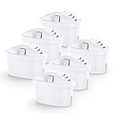 AquaHaven Wasserfilter Kartusche Ersatz für BRITA MAXTRA PRO - 5-Stufen Aktivkohlefilter für klareres, kalkfreies Trinkwasser - Kompatibel mit BRITA Marella, Style, Aluna, Maxtra+ Filterkartuschen(6)