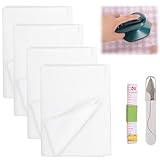 400×100cm Bügelvlies Zum Verstärken,Vlieseline Zum Aufbügeln,Vlieseline H250 Zum Aufbügeln,Mit 1 Stück 1,5m Rolle Und Eine Schere