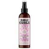 BALI CURLS Curl Leave In Diffusing-Heat Protection Spray – Definierendes Hitzeschutzspray für lockiges Haar – Pflegender Hitzeschutz für Haare – Für gesunde und geschützte Locken – 150ml