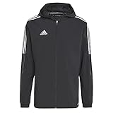 adidas Herren TIRO 21 Windbreaker Anti-Windjacke, Schwarz, 2XL