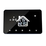 Smartes Thermostat WiFi für elektrische Fußbodenheizung, programmierbare Fußbodenheizungsthermostate Controller für Warmwasserheizung (16 A)