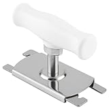 Generic Verstellbarer Dosenöffner aus Edelstahl für Küchengeräte, Einfaches Abschrauben von Flaschen und Gläsern, Kompakt und Langlebig, für Zuhause und auf Reisen