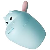 BAZEITFLOW Multifunktionaler Shampoo Becher mit Regulierbarem Wasserstrahl Bpa Freiem Kunststoff Praktischer Badelöffel für Sicheres Haarewaschen und Baden Von Kleinkindern