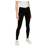 PIECES Damen Pcskin Wear Mw Jeggings/Noos Bc, Schwarz,L
