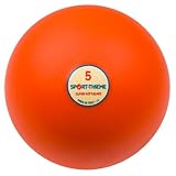 Sport-Thieme Übungsstoßkugel Super | Für Werfen und Stoßen im Training | 1 kg bis 5 kg | Rot | Gummi mit Stahlfüllung, Für Hallen und Sportplätze, Indoor Outdoor