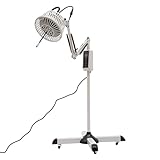 CHERIPOLI Infrarotstrahler, Infrarot Lampe mit Bodenstativ, 300W TDP Lampe, Hochwertiges Infrarot-Lichtpanel, wärmeeinstellbare Infrarot-Akupunktur-Therapie Lamp
