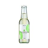 Pfalzwasser weiß bio alkoholfrei - 12x 0,2l alkoholfreier Riesling Secco - Bio Qualität - nachhaltig, vegan und biologisch produziert für alkoholfreien Wein