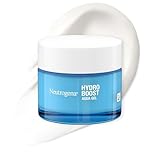 Neutrogena Hydro Boost Aqua Gel, feuchtigkeitsspendende Gesichtscreme mit Hyaluronsäure, Aminosäuren und Elektrolyten, schnell einziehende Feuchtigkeitscreme für normale und Mischhaut 50 ml