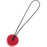 MUSISALY Tauchflaschenventil Schutzkappe Gewindeschutz Staubschutz für Pressluftflasche Tauchen mit Seil Leicht Langlebig Robust für Taucher Rote Gewindeabdeckung für Atemregler