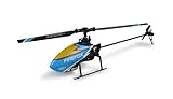 Amewi 25313 AFX4 XP Single-Rotor RC Helikopter 4-Kanal 6G RTF 2,4GHz inkl. Autostart Autolanding, Blau-kombi