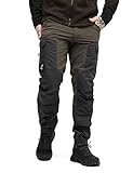 RevolutionRace Herren RVRC GP Pants, Hose zum Wandern und für viele Outdoor-Aktivitäten, Mud, S