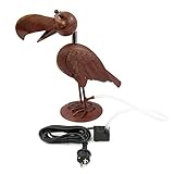 Blümelhuber Wasserspeier Raben Figur Teich Wasserspiel Garten Dekoration, für Springbrunnen Außenbereich oder Teich Deko Miniteich