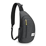 SKYSPER Brusttasche 9L Schultertasche Leichte Sling Bag Herren Klein Schulter Tasche Crossbody Backpack mit Anti-Diebstahl Umhängetasche für Wandern Reise