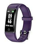 GRV Schrittzähler Uhr Ohne Bluetooth/App/Handy für Damen und Heren,Kinder Fitness Tracker Fitnessuhr mit Schrittzähler Kalorienzähler,Schlafüberwachung,IP68 Wasserdicht