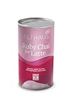 Althaus Ruby Chai for Latte, Grüntee-Mix mit Rote Bete und Gewürzen, Vegan, Glutenfrei, 20-25 Portionen