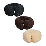 LALADEFIEE 3 Stück Teiliges Damen Haarknoten former Lang Nylon in Schwarz Kaffee für Voluminöse Elegante Dutts und Einfache Frisuren Praktische Styling hilfe für Lange Haare