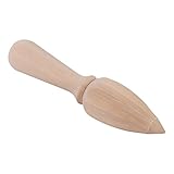 Asixxsix Holz-Zitruspresse, Effiziente, Umweltfreundliche Zitronenpresse, Küchenwerkzeug für Zuhause, Restaurant, Backraum, 1 Stück