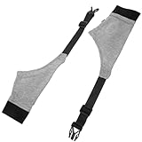 ORFOFE Hundegelenkstütze Ellenbogenschutz rutschfest Verstellbar für Arthritis und Verletzungsreha Weiche Hunde Ellenbogenpolster zur Krallen Gelenkschutz Komfortable