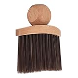 BUGUUYO Nackenpinsel mit Weichen Borsten Ergonomischer Holzgriff Sanfte Haarreinigung für Friseure Effiziente Entfernung von Haarresten Komfortable Handhabung für und Barbershop
