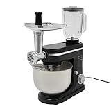 700W Küchenmaschine Standmixer Multifunktionsmixer Professionelle Küchenmaschine Tassen wendbare Scheiben Klingen zum Hacken Schneiden
