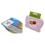 GIWFBQTR Mehrsprachige Lernmaschine für Kinder, Interaktive Sprechende Lernkarten, Hörbuch zum Englischlernen, 224 Sichtwörter, B