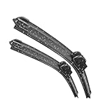 Wischblatt Kompatibel mit Nissan für Almera Tino N16 2000 2001 2002 2003 2004 2005 2006 Fensterregenbürsten 26 '+ 18' Frontwischerblätter Autowischer