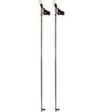 McKinley Unisex – Erwachsene Vision 2.0 Skistock, Black/White/Red, 130 cm