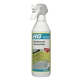HG Schimmel Vernichter, effektives Schimmelspray für Schimmel & Schimmelpilze, Entfernt Schimmelflecken von Wänden, Fliesen, Silikondichtungen und mehr - 500 ml