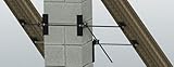 Schornsteinhalter, Kaminhalter, Sparrenhalter 6mm Stahl Komplettset MADE IN GERMANY