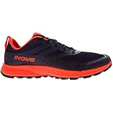 INOV8 Herren Trailfly Speed - Traillaufschuhe, Schwarz/Feuerrot, 46.5 EU