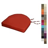 PromCaeruyn Sitzauflagen 43×40cm Ersatz Auflagen für Gartenstühle Schaukelstuhl Auflage für Drinnen und Draußen Weiches Sitzkissen für Büro Wohnheim Wohnzimmer Terrasse