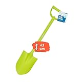 alldoro 60157 XXL-Kinderschaufel spitz, 63 cm, robuste Sandschaufel aus Kunststoff für Kinder ab 18 Monaten, perfekt für Sandkasten, Strand & Garten
