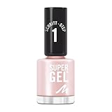 Manhattan Super Gel Nagellack – Gel Maniküre Effekt ganz ohne UV Licht – Rosa Nail Polish mit bis zu 14 Tagen Halt – Farbe Sweet Side 225 – 1 x 12ml