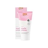 Regenerierende Nachtcreme Rose – 100 % naturreines Granatapfelkernöl & Rayolys-Komplex, intensive Pflege für Gesicht, Hals & Dekolleté (50 ml)
