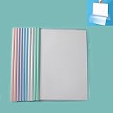 10 Stück Heftumschlag a4 Transparent Dvagoent